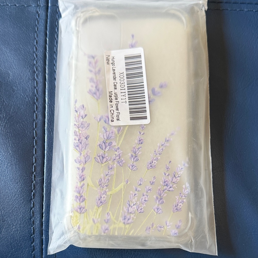 Lavender Floral iPhone Case